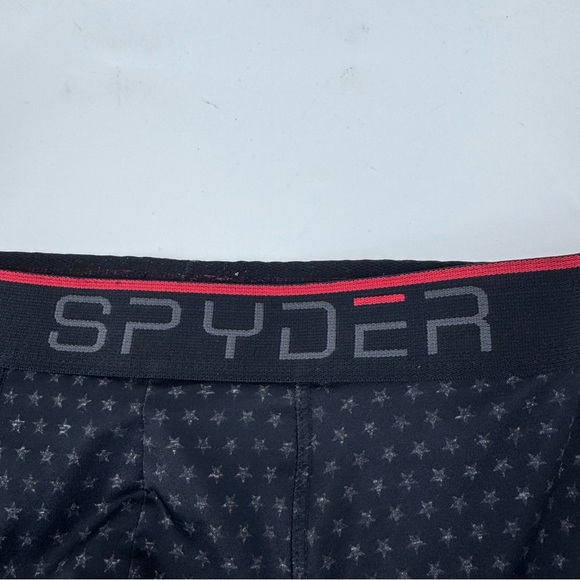 Spyder Black Boxer Briefs Stretchy Fit - Picture 3 of 6